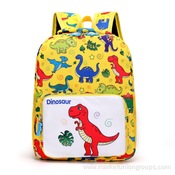 animal cartoon printed kids primary school bags backpack